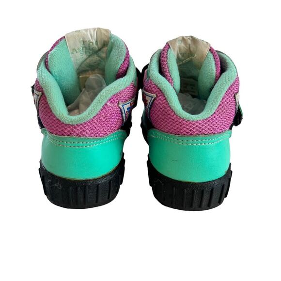 Reebok Vintage Sneaker RAD Skateboard BMX Green 80s Kids Size US 8.5 Rare Retro - Picture 8 of 15